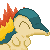Free animated avatar of the cute Cyndaquil