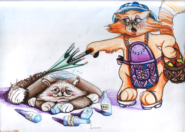 Drunk by totemcreation on DeviantArt