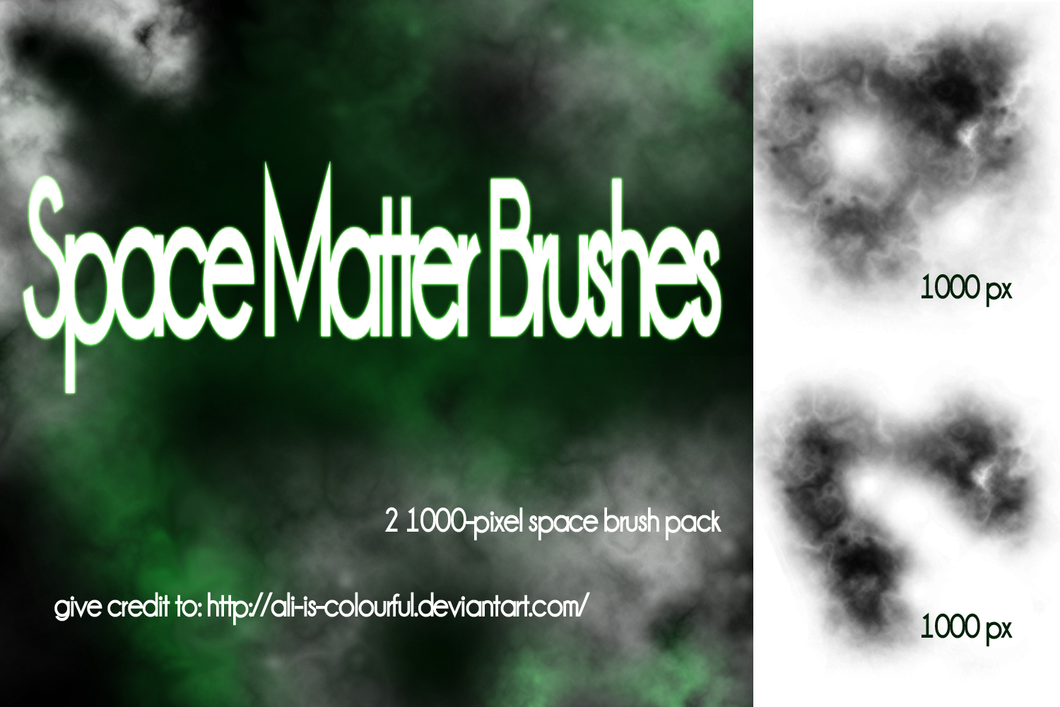 space matter brushes