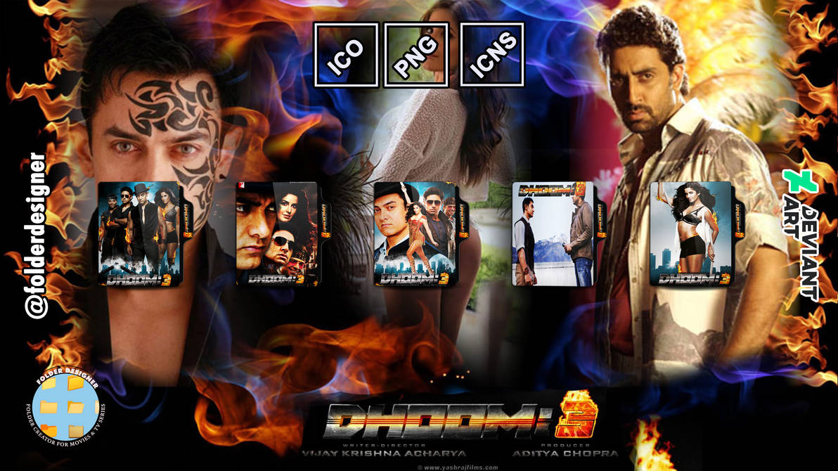 Dhoom 3 (2013) Folder Icons by folderdesigner on DeviantArt