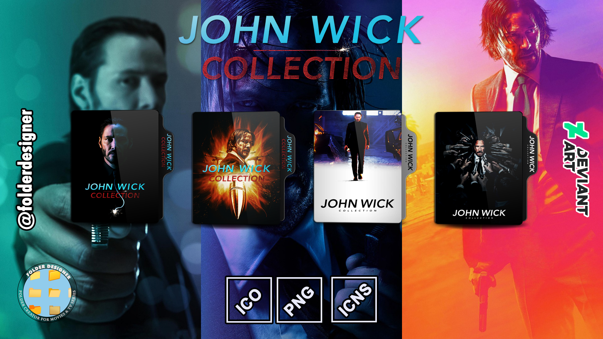 John Wick Collection Folder Collection by folderdesigner on DeviantArt