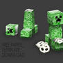 Minecraft Creeper Party Favor Box (Feet)