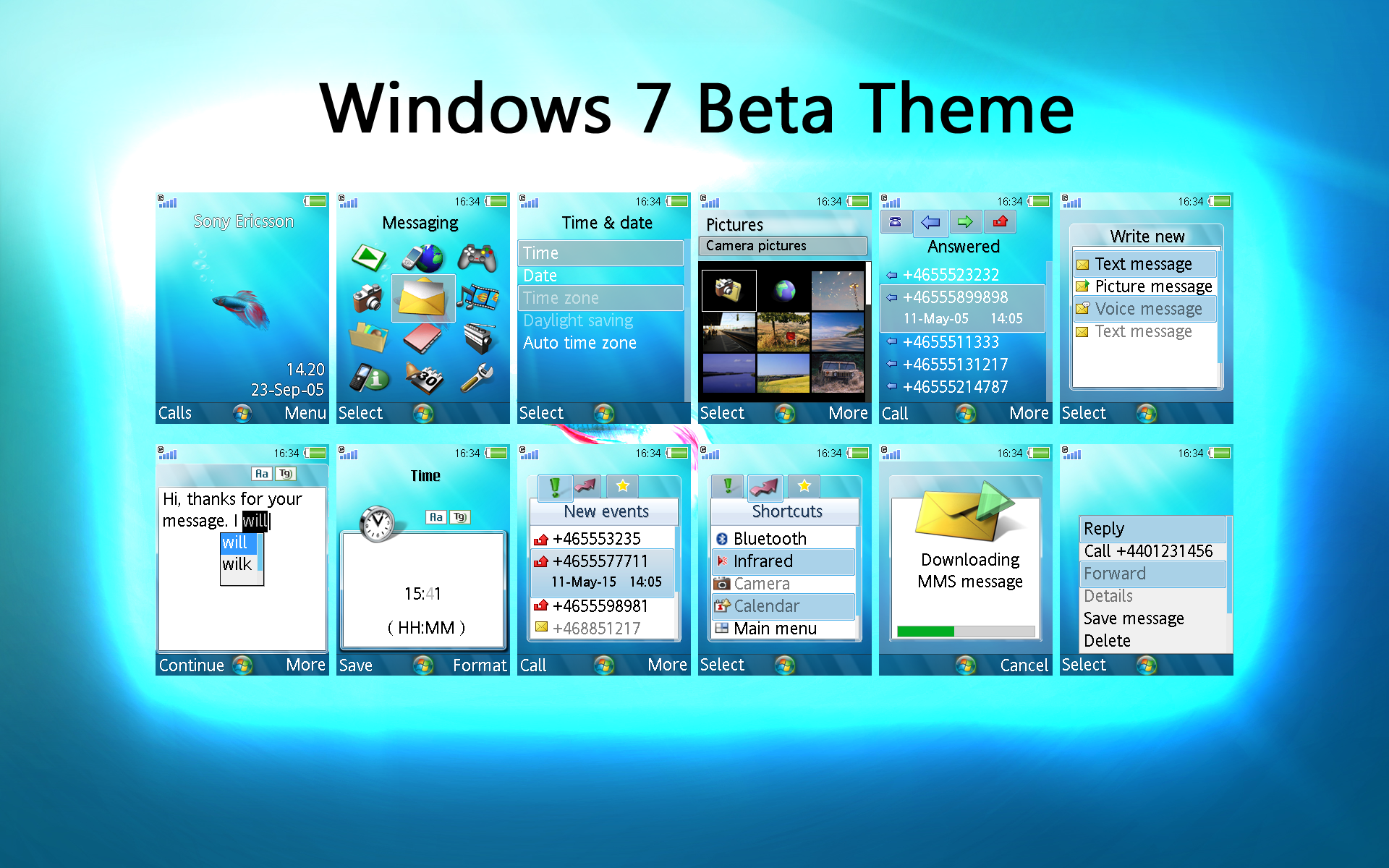 Windows 7 Beta Theme