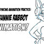 Lip Sync Practice Animation - Bunnie Rabbot