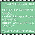 Clynikal Pixel Font