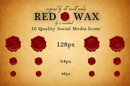 RedWax Social Media Icons