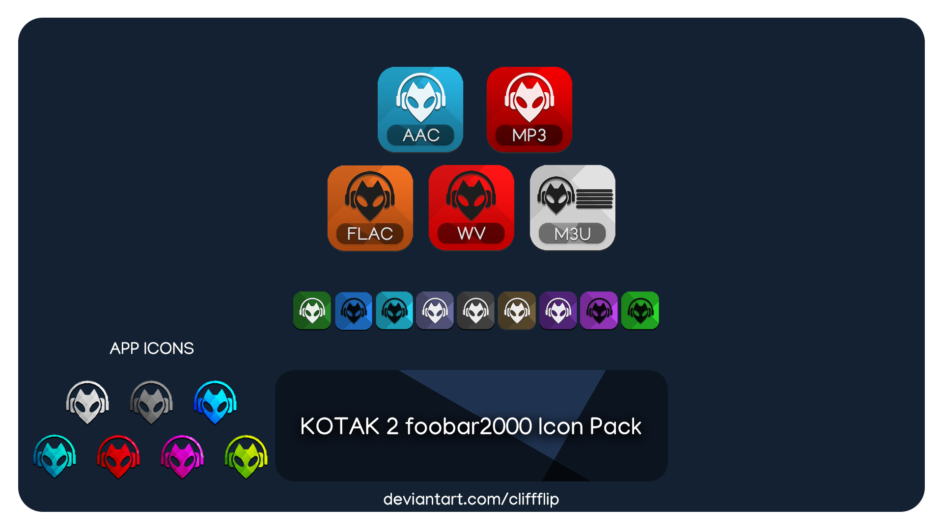 Kotak 2 Foobar2000 Icon Pack By Cliffflip On Deviantart