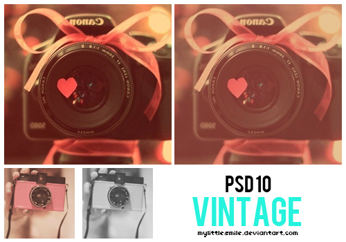 Vintage PSD