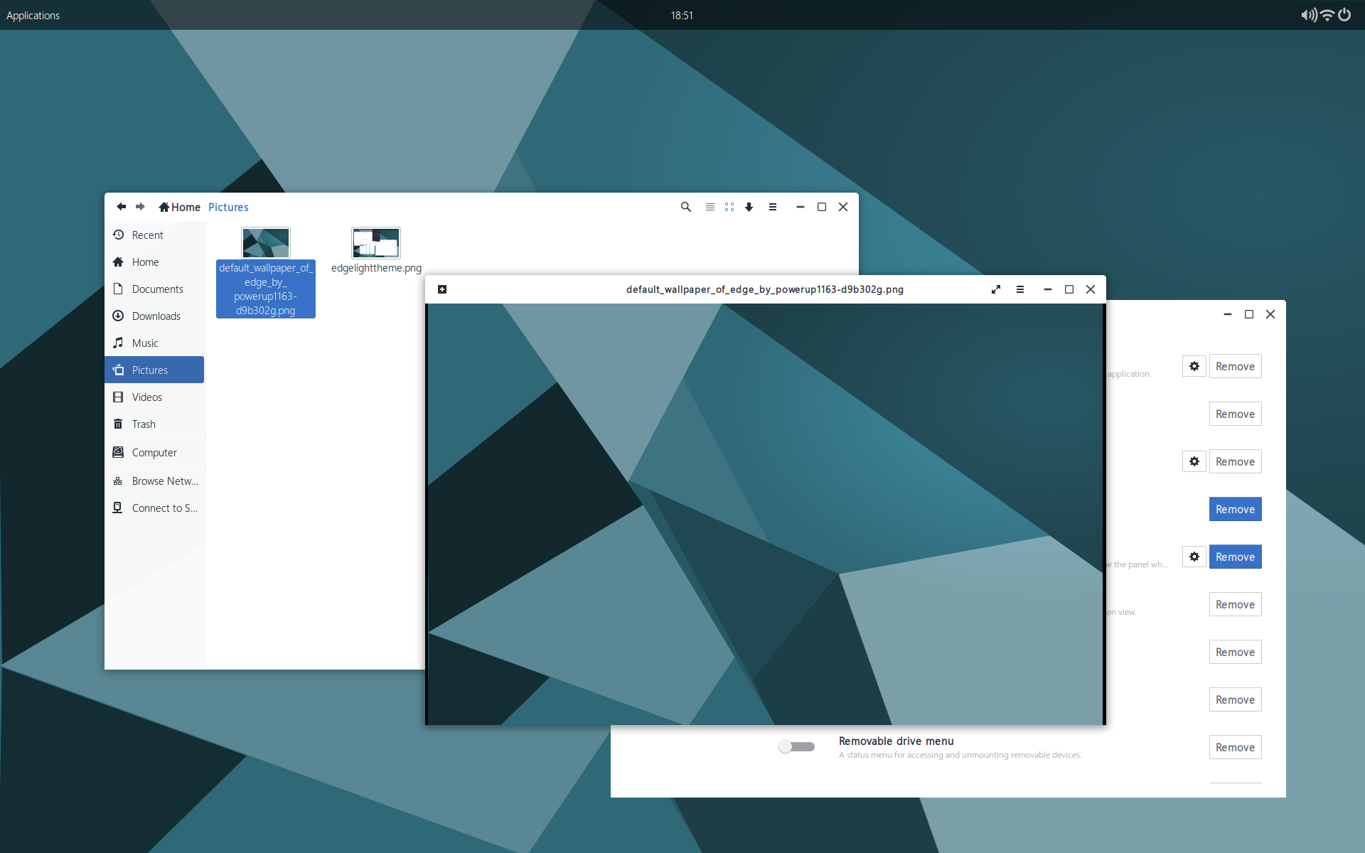 Edge Light GTK theme