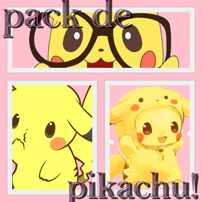 Pack portada de pikachu (png s) by brilieditions on DeviantArt