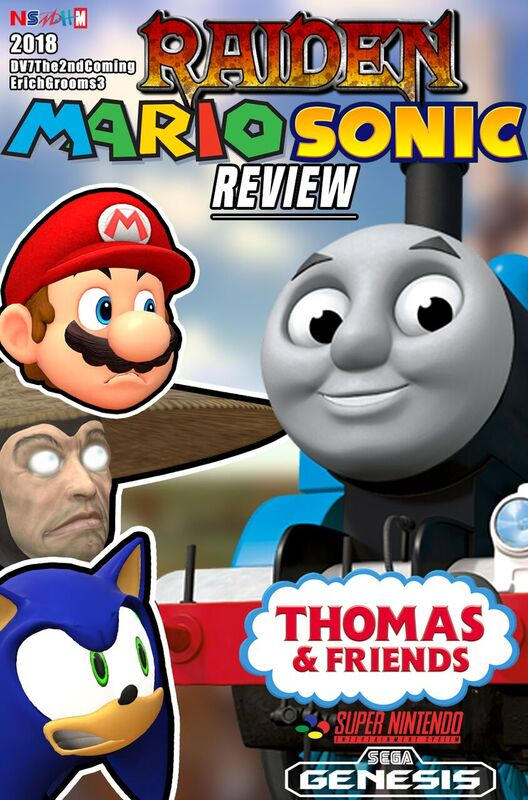 Raiden, Mario And Sonic Review TTTE by DV7The2ndComing on DeviantArt