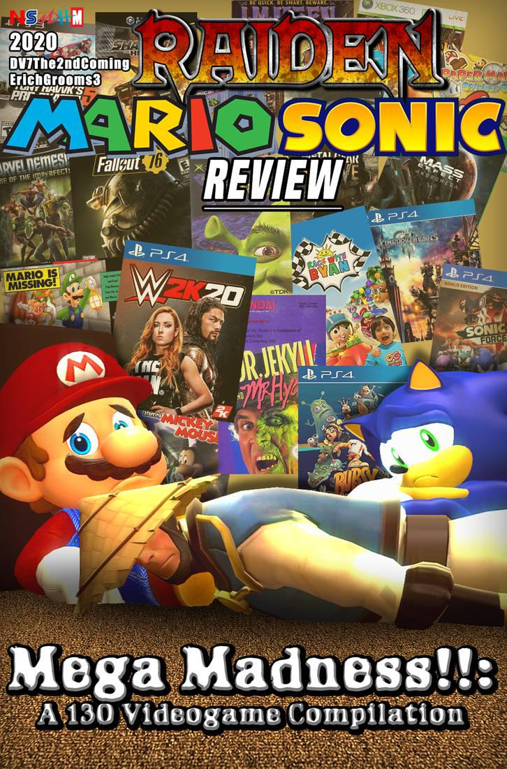 Raiden, Mario And Sonic Review Mega Madness Pt 3 by DV7The2ndComing on ...