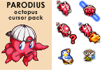 PARODIUS Octopus cursor pack