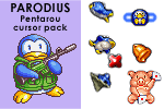 PARODIUS Pentarou cursor pack