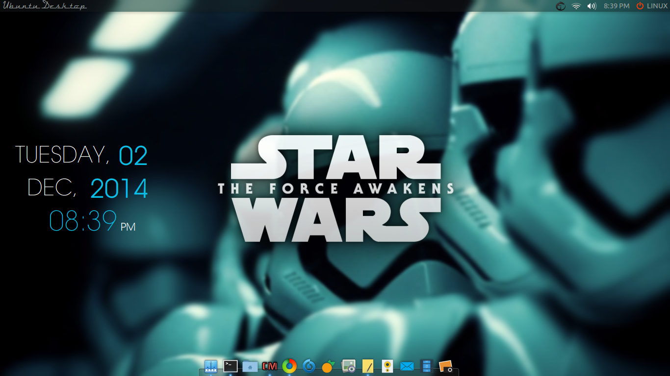 The force Awakens Desktop . Strom Troopers