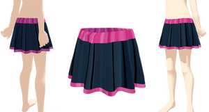 mmd wavy skirt