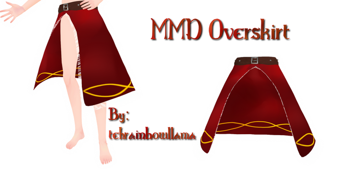 MMD Overskirt