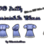 MMD Frilly Periwinkle Blouse