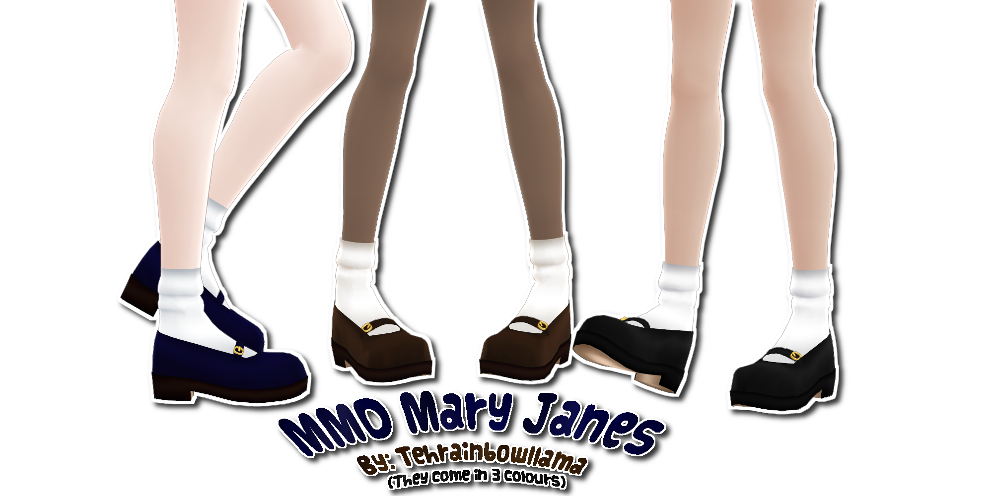 MMD Mary Janes