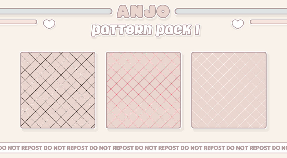 Pattern Packtes Pattern pack (01) by vintega on DeviantArt