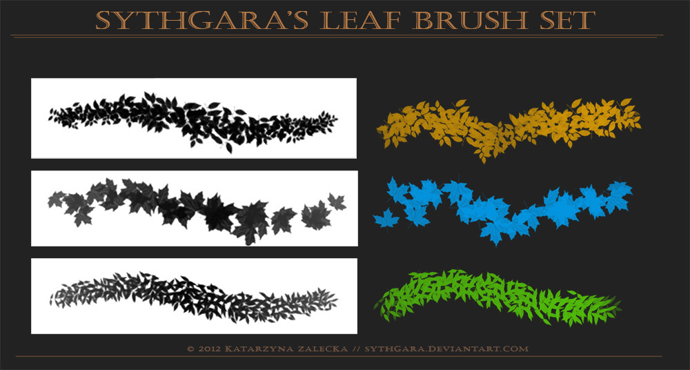 Paint Tool Sai Leaf Brush