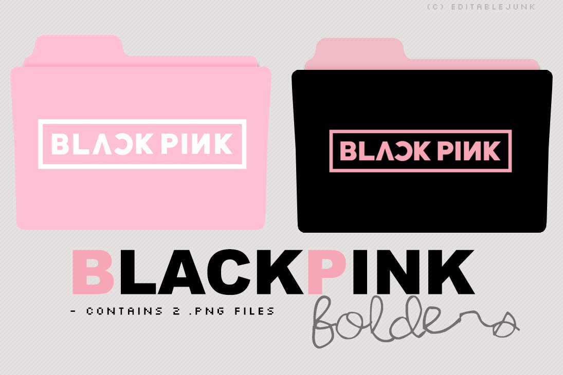 BLACKPINK FOLDERS