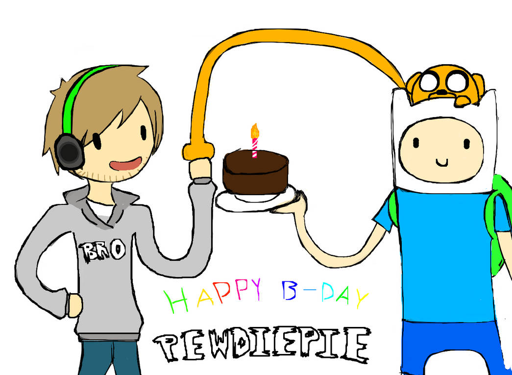 HAPPY BIRTHDAY PEWDIEPIE!!!!!! 8D by VocaloidxNikoorux20 on DeviantArt