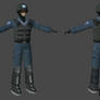Gun Soldier in game Cutscene style DOWNLOAD (.FBX)