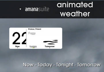 animated weather for amana suite