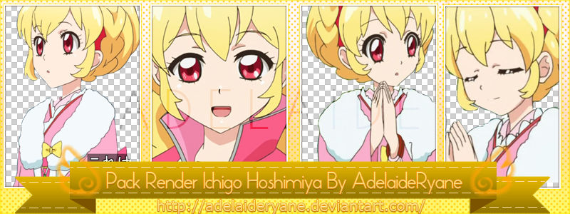 Pack #3: Pack 4 Render Ichigo Hoshimiya