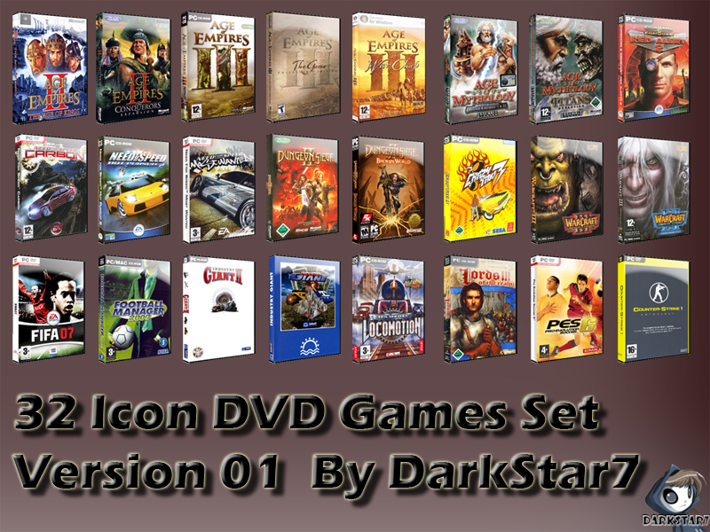 DVD Games Set V.01