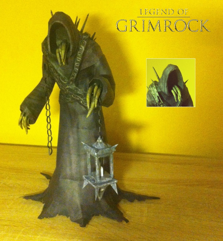 Legends of Grimrock - Goromorg Papercraft