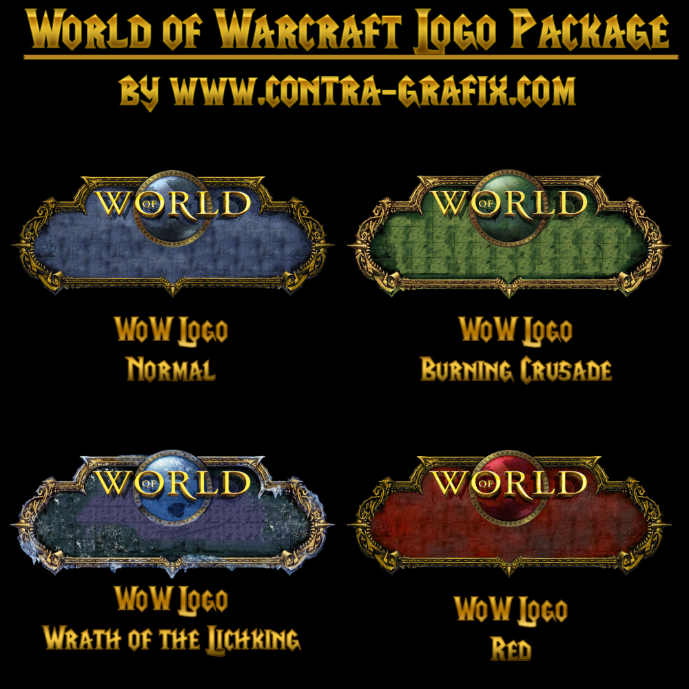 World of Warcraft Logos