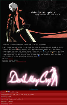 DMC Dante Journal skin