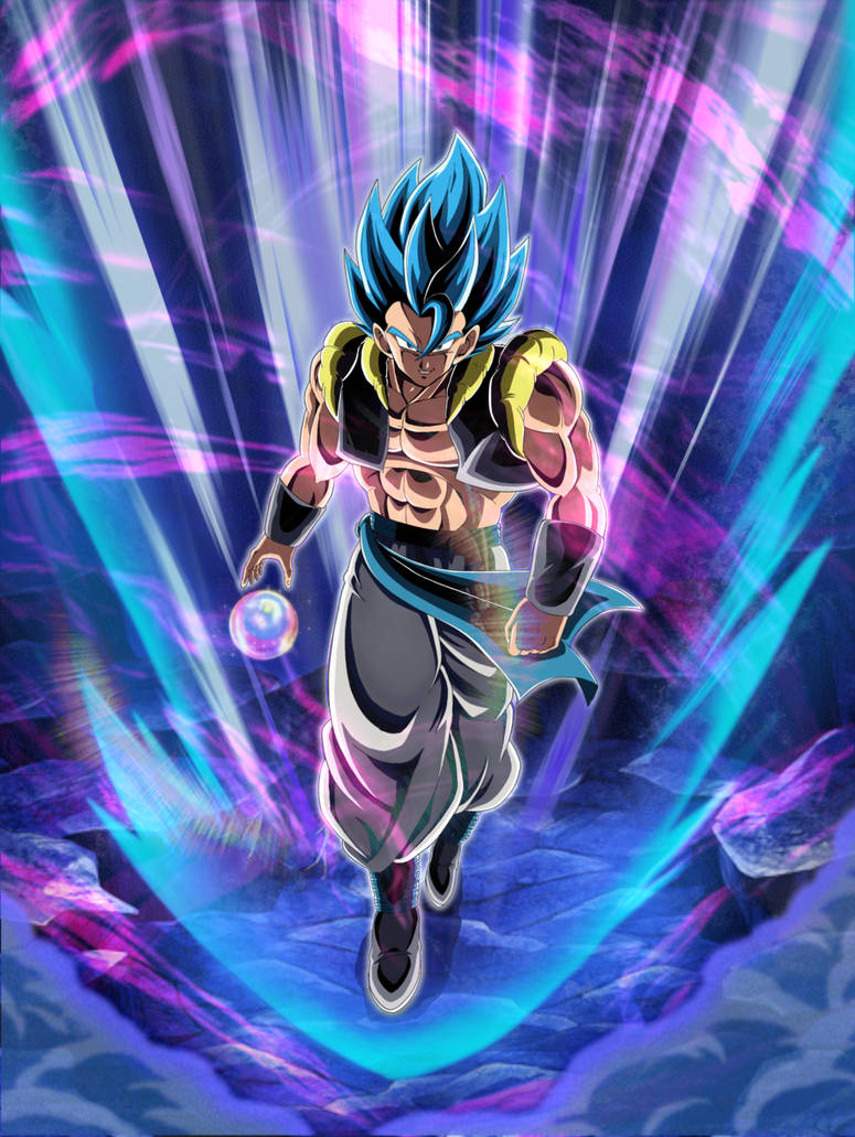 Lr Gogeta Blue By Dokkandeity On Deviantart