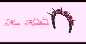 Rose headbands [ DL ]