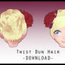 Twist Bun Hair [ DOWNLOAD ]
