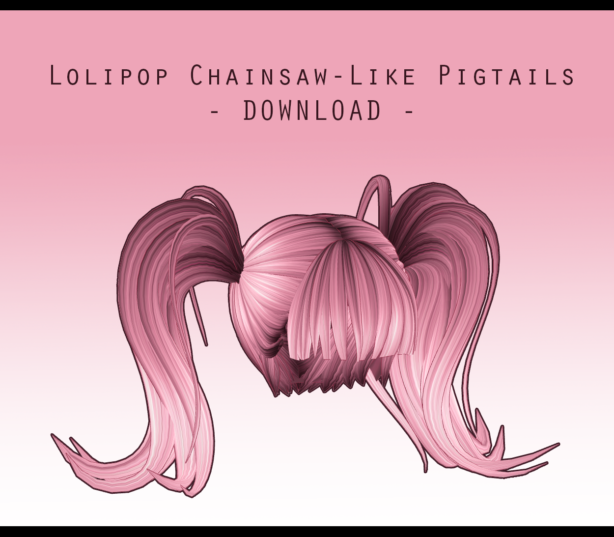 Lolipop Chainsaw-Like Pigtails [ DOWNLOAD ]