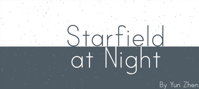 Starfield at Night