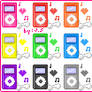 Ipod 9 Free use Icons