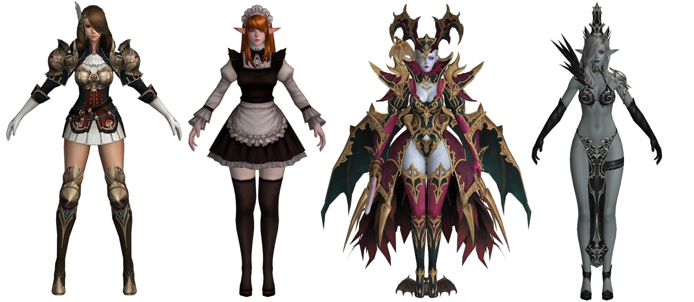 Lineage 2 Revolution Characters Pack By Papkapapka On DeviantArt