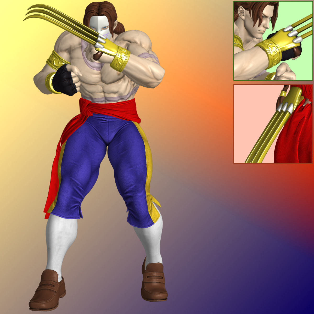 Street Fighter Alpha: Vega by vf02ss on DeviantArt