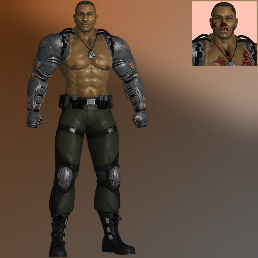 MK2011 Jax (Default) - XNALara XPS by PharaohIllusion on DeviantArt