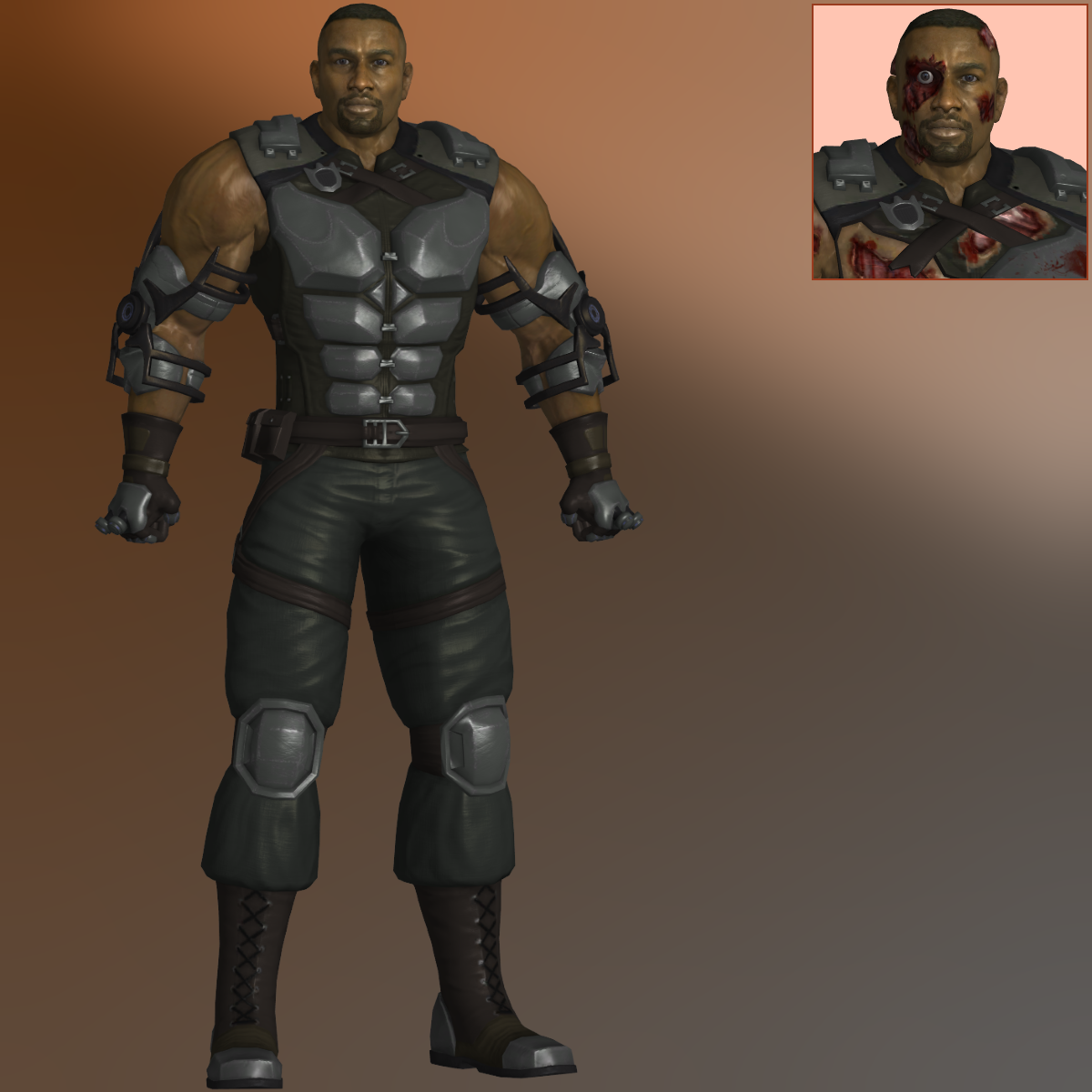 MK2011 Jax (Extra) - XNALara XPS by PharaohIllusion on DeviantArt