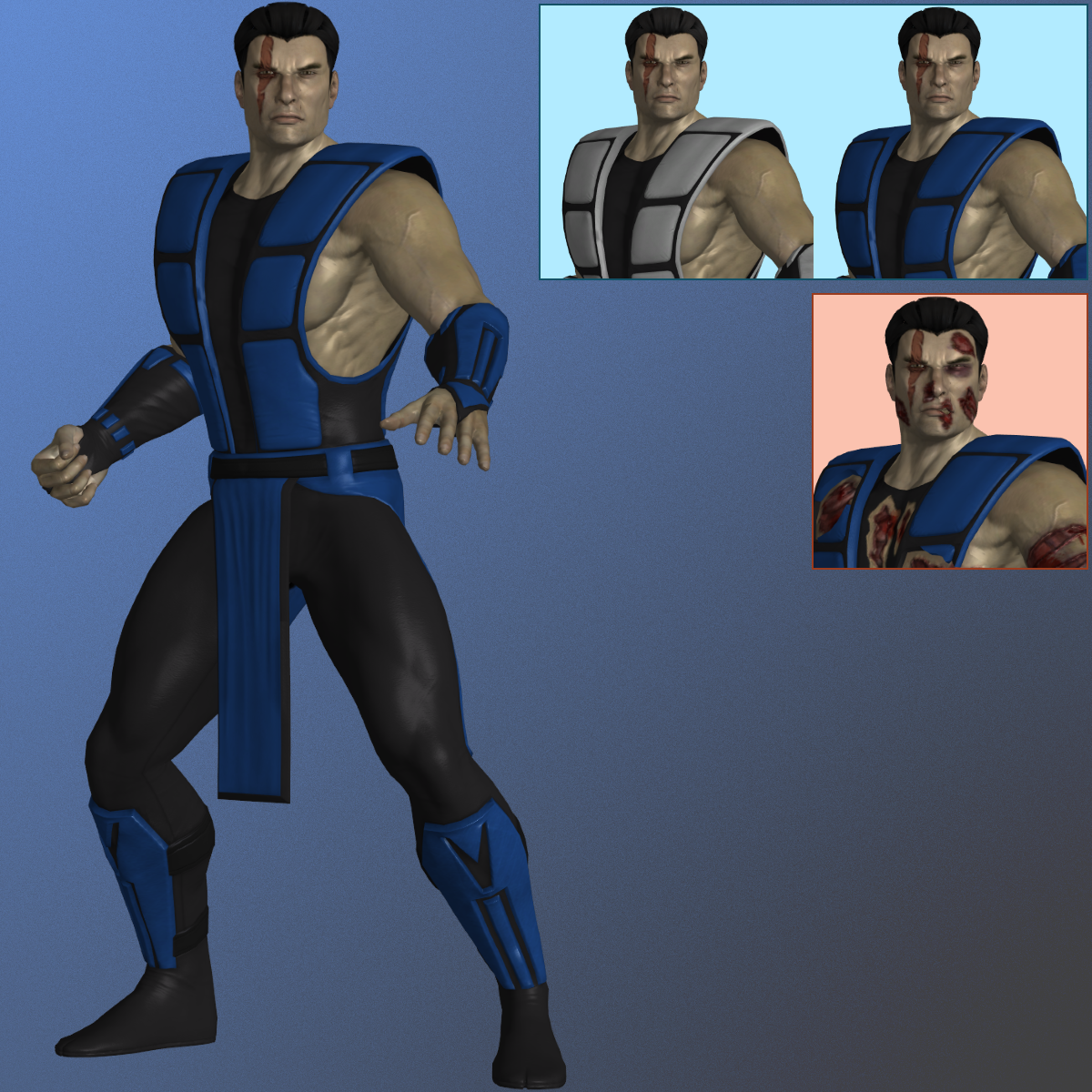 MK2011 Sub-Zero (MK3) - XNALara XPS by PharaohIllusion on DeviantArt