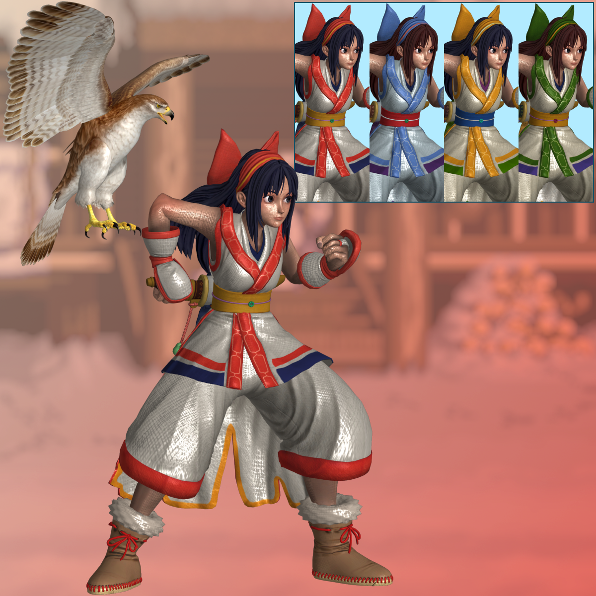 Ss19 Nakoruru alara Xps By Pharaohillusion On Deviantart