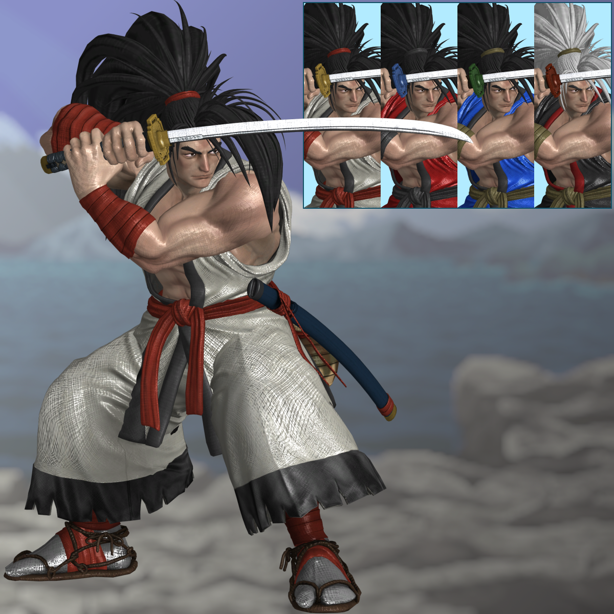 SS2019 Haohmaru - XNALara XPS by PharaohIllusion on DeviantArt