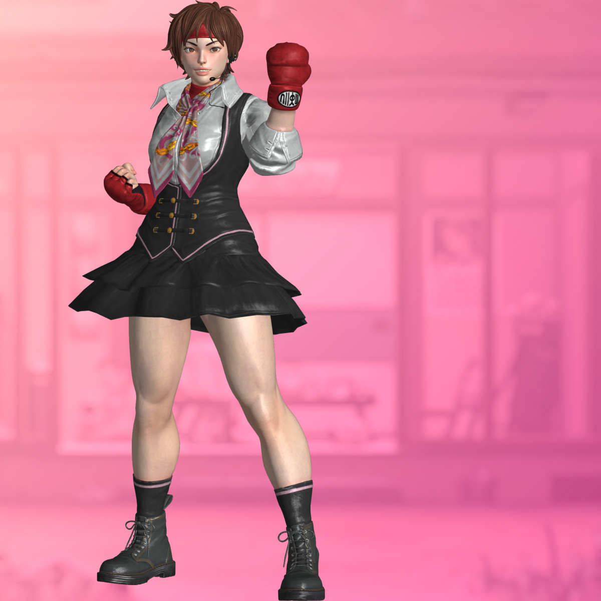 SFV Sakura (Default) XNALara XPS by PharaohIllusion on DeviantArt