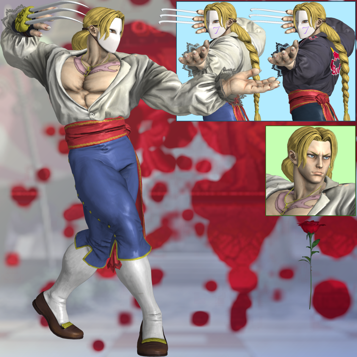 Vega (Street Fighter II Battle Sprite) by L-Dawg211 on DeviantArt