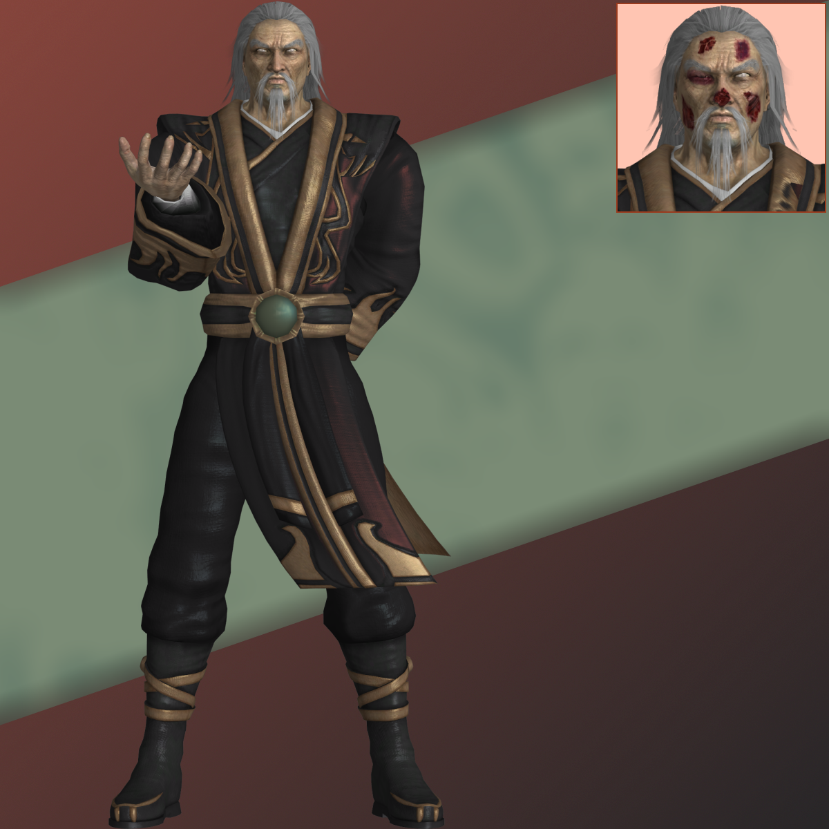 MK2011 Shang Tsung (Extra) - XNALara XPS by PharaohIllusion on DeviantArt